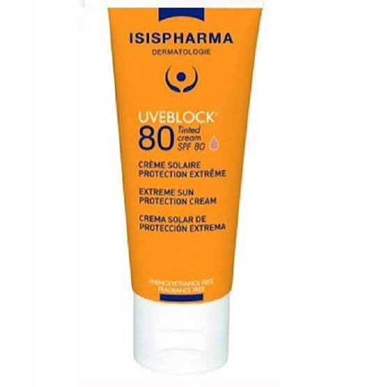 ISISPHARMA UVEBLOCK 80 TEINTE